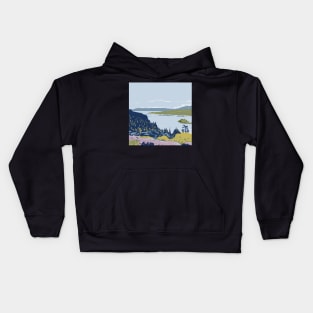 Lake Tahoe State Park California Kids Hoodie